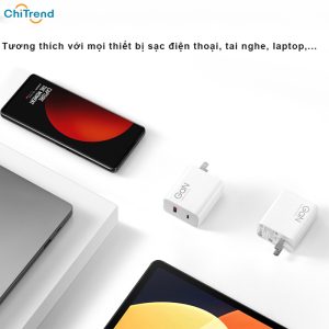 Bộ sạc nhanh Xiaomi MDY-14-EU 1A1C GaN 67W