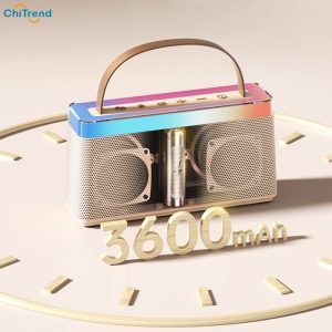 Loa karaoke mini Bluetooth KINYO C10 20W