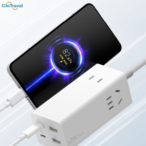 Ổ cắm điện sạc nhanh Xiaomi XMCDZ-02QM 67W GaN