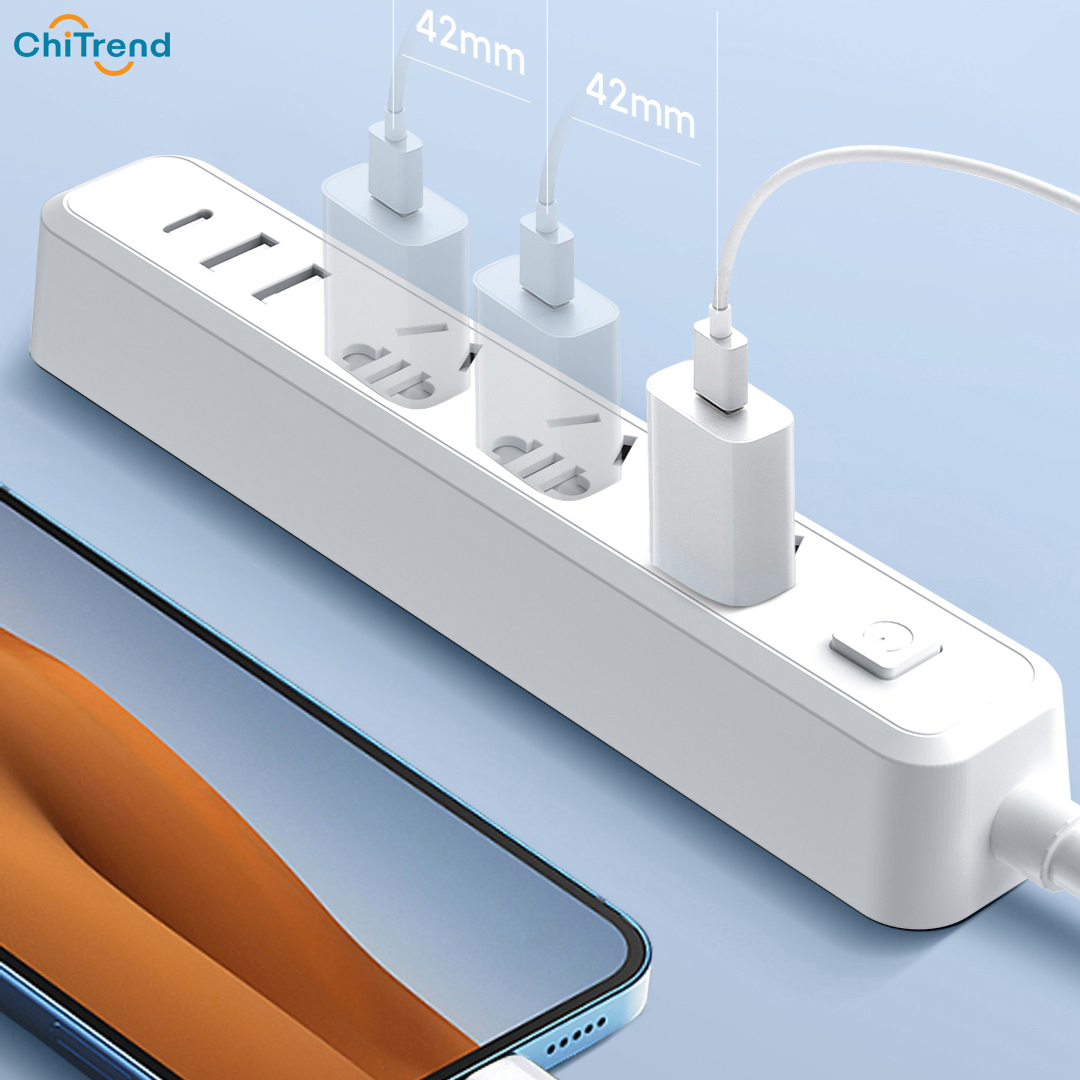 Ổ cắm điện Lydsto YCXCZ01 có cổng USB 2A1C