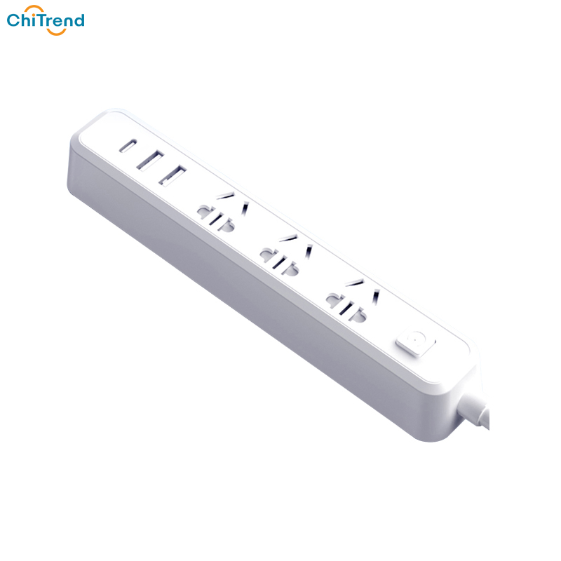 Ổ cắm điện Lydsto YCXCZ01 có cổng USB 2A1C