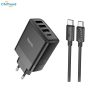 Bộ sạc nhanh PD 45W, QC3.0 Hoco C127A 3A1C