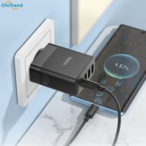 Bộ sạc nhanh PD 45W, QC3.0 Hoco C127A 3A1C