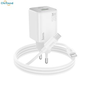 Bộ sạc nhanh PD 20W, QC3.0 Hoco N41