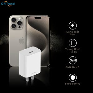 Cốc sạc nhanh GaN3 30W ZMI CUKTECH A18C