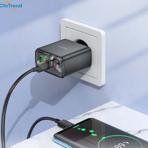 Cốc sạc nhanh Hoco CS44A PD65W 2C1A