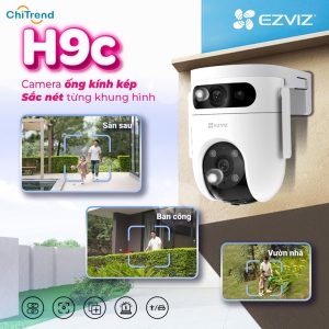 Camera IP Wifi ngoài trời EZVIZ H9c Dual 2K 6MP GIÁ TỐT