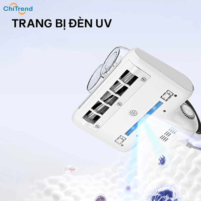 Máy hút bụi giường nệm Aqua AQS-CMP105R Chính Hãng