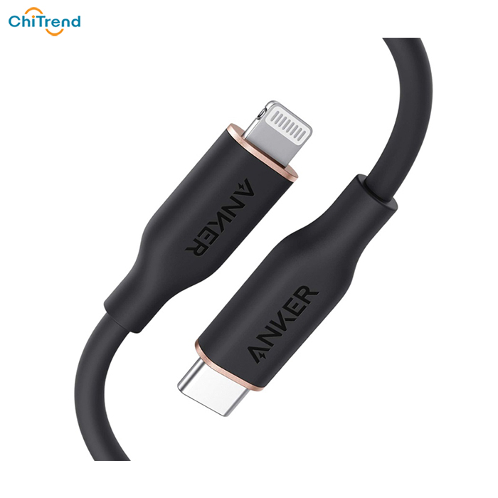 Cáp sạc nhanh Anker PowerLine III Flow A8662 Lightning GIÁ RẺ