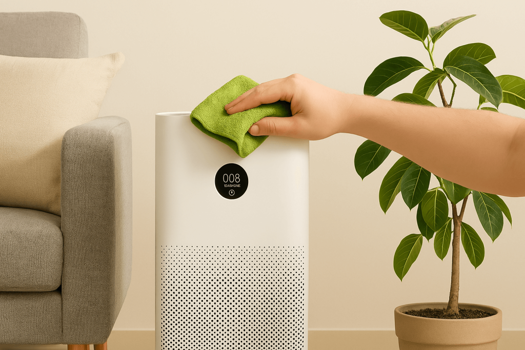 Cách tự vệ sinh máy lọc không khí Xiaomi