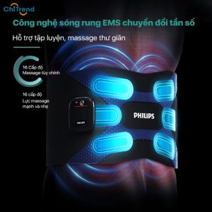Máy massage eo Philips PPM4331 - Điều chỉnh 16 cấp độ