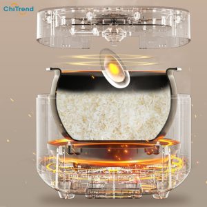 Nồi cơm điện cao tần IH AQUA AQS-RIH401R(W) giá rẻ