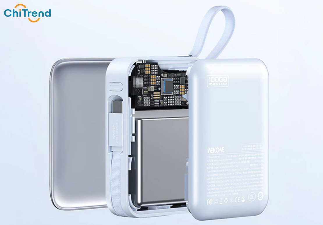 Pin sạc dự phòng 10000mAh 45W WEKOME WP-49