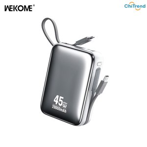 Pin sạc dự phòng 20000mAh 45W WEKOME WP-50