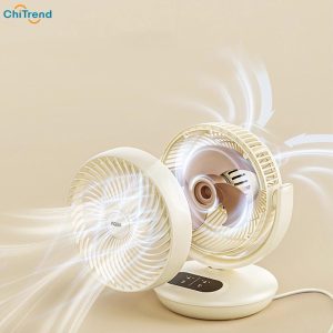 Quạt lưu thông không khí để bàn Aqua AQS-FED2001R(W)-VN