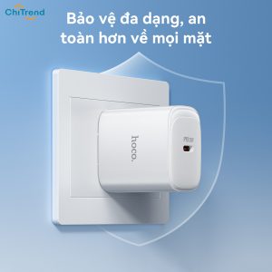Cốc sạc nhanh Hoco DMC5 PD20W chính hãng