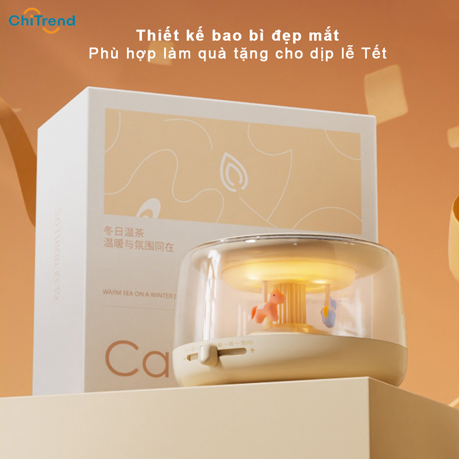 Đế hâm nóng đồ uống SOTHING DSHJ-S-2218C, điều chỉnh nhiệt 45-70⁰C