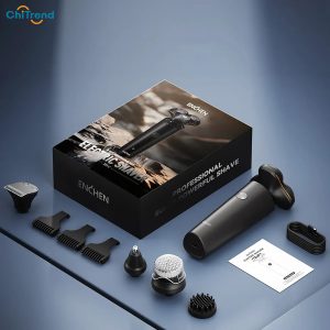 Máy cạo râu Enchen X8S-C, kèm 4 PHỤ KIỆN thay thế