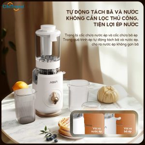 Máy ép chậm trái cây AQUA JSJ0901RW-VN 900ml GIÁ TỐT