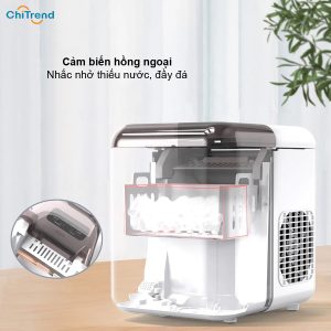 Máy làm đá viên ZOLELE IM01 - Sản xuất đá chỉ 6 PHÚT
