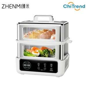 Nồi hấp điện 2 tầng Zhenmi ZMZG-12Pro 14L công suất 1500W