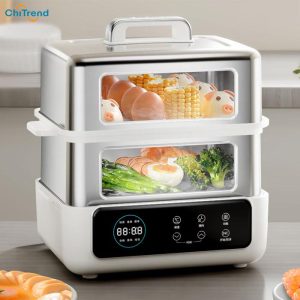 Nồi hấp điện 2 tầng Zhenmi ZMZG-12Pro 14L