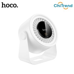 Quạt đối lưu không khí để bàn Hoco HX66 - PIN 11 GIỜ