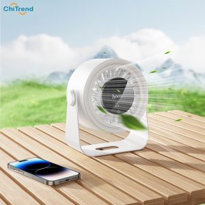 Quạt đối lưu không khí để bàn Hoco HX66 - PIN 11 GIỜ