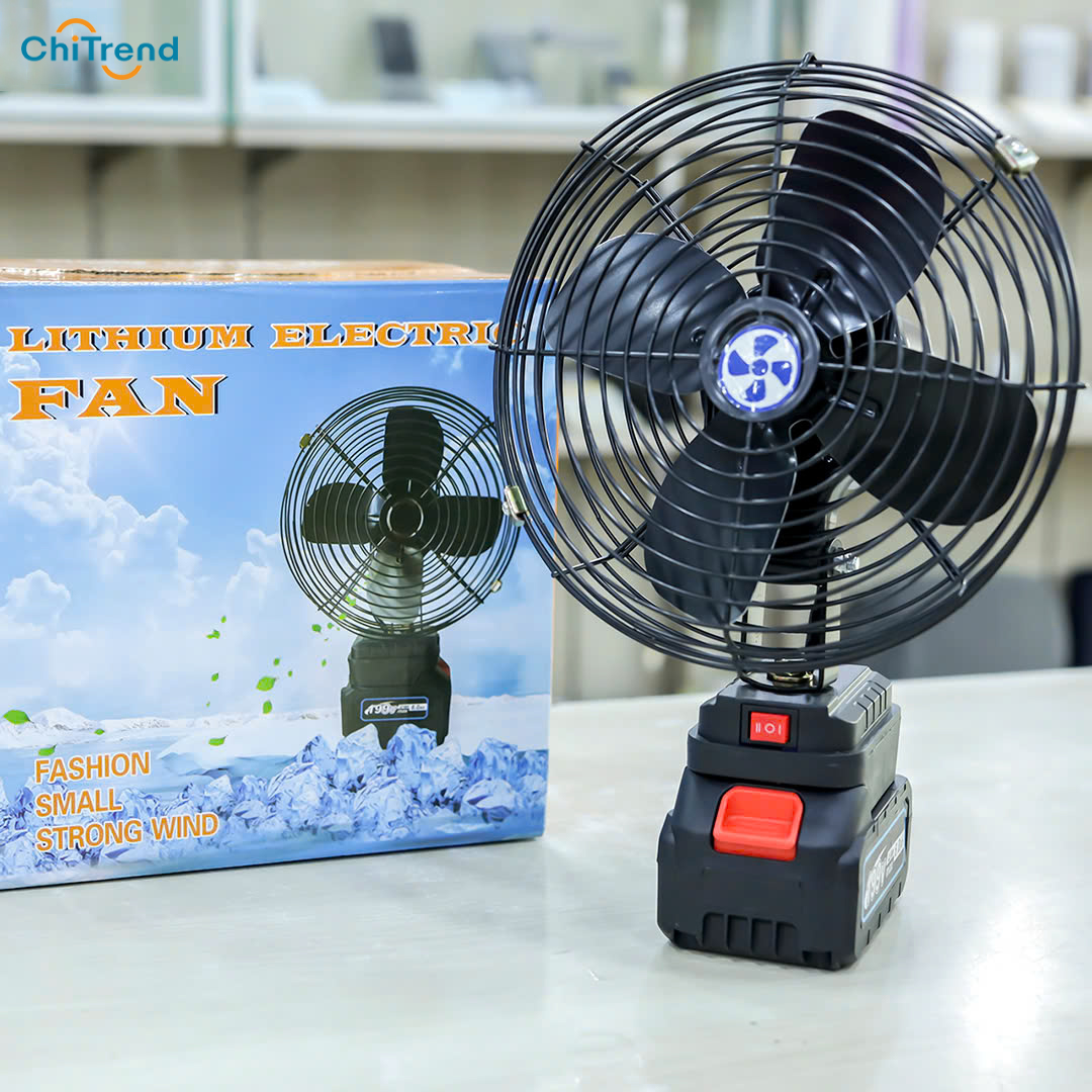 Quạt sạc tích điện để bàn Lithium Electric Fan 21V Max giá rẻ
