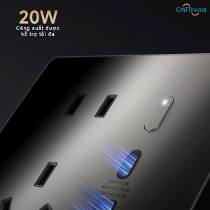 Ổ cắm điện âm tường thông minh Xiaomi Pro XMZNCZ01LM