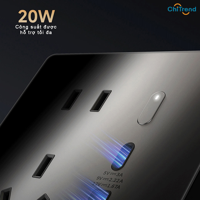 Ổ cắm điện âm tường thông minh Xiaomi Pro XMZNCZ01LM