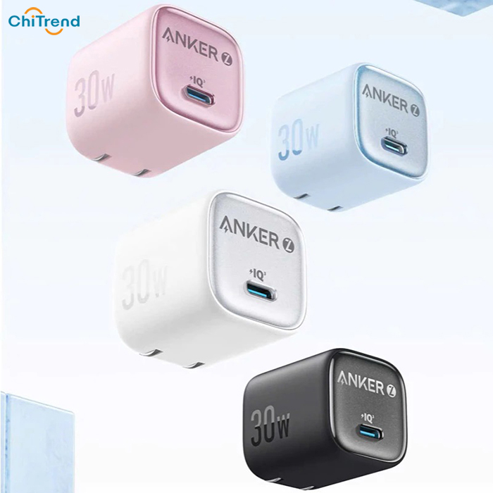 Bộ sạc nhanh USB-C Anker Zolo B2698 30W kèm Cáp C to C