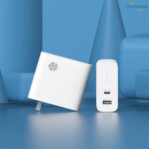 Cốc sạc kiêm sạc dự phòng 6700mAh Xiaomi AD55 50W giá tốt