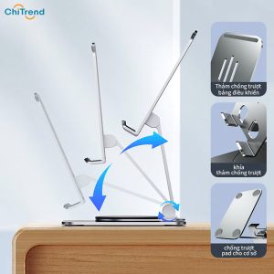 Giá đỡ điện thoại tablet xoay 360° K61 Hợp kim kẽm
