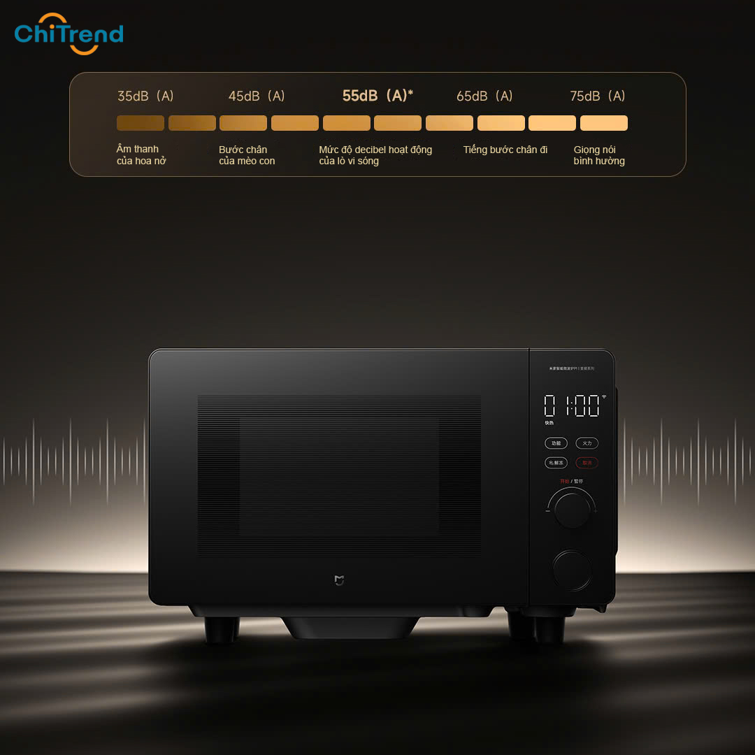 Lò vi sóng Xiaomi Mijia P1 MWB04M 20L tích hợp RÃ ĐÔNG