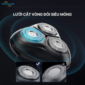 Máy cạo râu Enchen BlackStone 8 - Pin 60 PHÚT