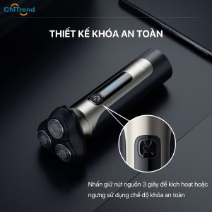 Máy cạo râu Enchen BlackStone 8 - Pin 60 PHÚT