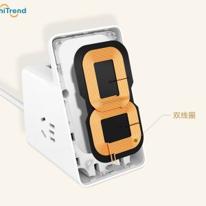 Ổ cắm điện tích hợp sạc không dây Xiaomi XMLSWXC2-10WQM