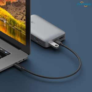 Pin sạc dự phòng 10000mAh kiêm Hub USB-C, HDMI ZMI QB816