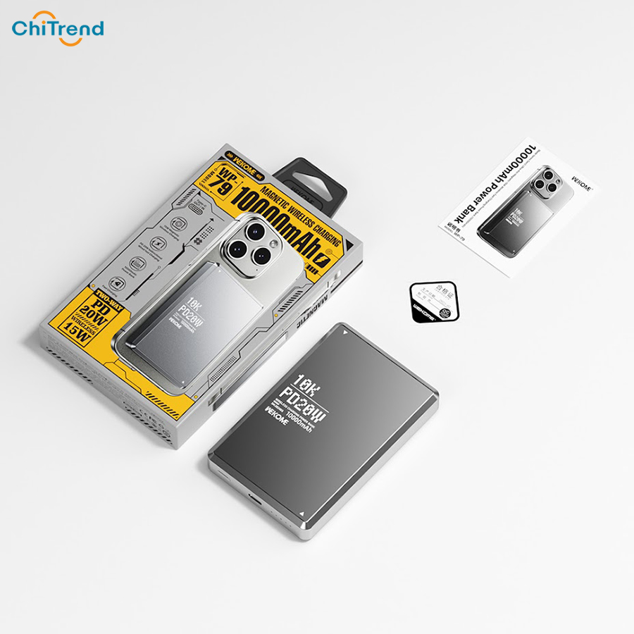 Pin sạc dự phòng Magsafe 10000mAh WEKOME WP-79 Giá tốt