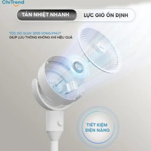 Quạt lưu thông không khí AQUA AQF-ED1800T(W)