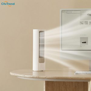 Quạt tháp mini để bàn tích điện SOLOVE F9