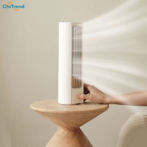 Quạt tháp mini để bàn tích điện SOLOVE F9