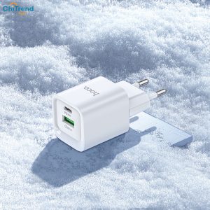 Bộ sạc nhanh PD20W+QC3.0 Hoco C147A