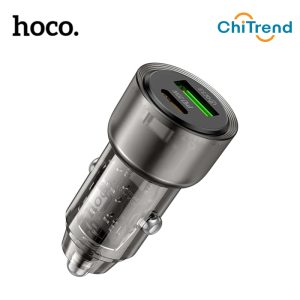 Sạc nhanh ô tô 38W Hoco Z52