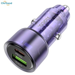 Sạc nhanh ô tô 38W Hoco Z52