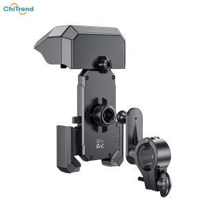 Giá đỡ điện thoại xe máy Hoco H31 có TẤM CHE NẮNG