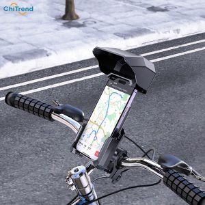 Giá đỡ điện thoại xe máy Hoco H31 có TẤM CHE NẮNG