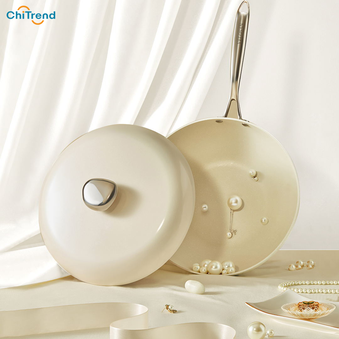 Chảo chống dính đá cuội VELOSAN - Đường kính 32cm