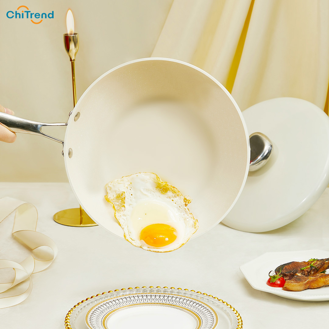 Chảo chống dính đá cuội VELOSAN - Đường kính 32cm